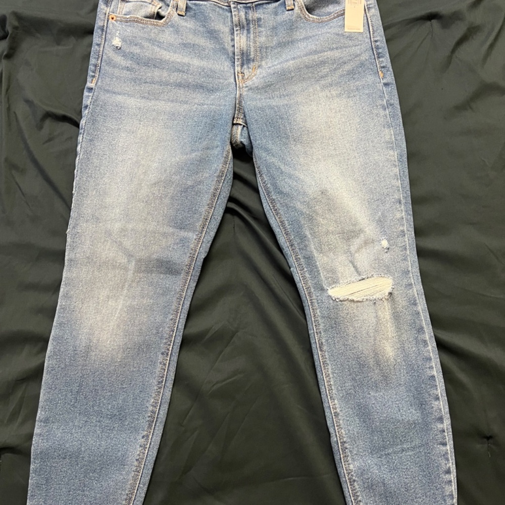 NWT Old Navy Mid-Rise Rockstar Super-Skinny Ankle Jeans - Picture 5 of 11